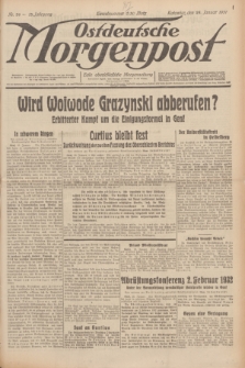 Ostdeutsche Morgenpost : erste oberschlesische Morgenzeitung. Jg.13, Nr. 24 (24 Januar 1931)