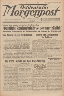 Ostdeutsche Morgenpost : erste oberschlesische Morgenzeitung. Jg.13, Nr. 31 (31 Januar 1931)