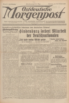 Ostdeutsche Morgenpost : erste oberschlesische Morgenzeitung. Jg.13, Nr. 53 (22 Februar 1931) + dod.