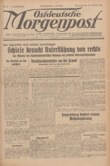 Ostdeutsche Morgenpost : erste oberschlesische Morgenzeitung. Jg.13, Nr. 58 (27 Februar 1931)