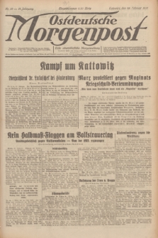 Ostdeutsche Morgenpost : erste oberschlesische Morgenzeitung. Jg.13, Nr. 59 (28 Februar 1931)