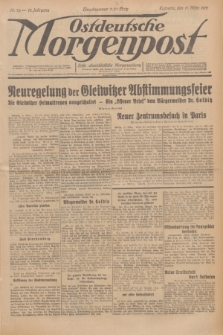 Ostdeutsche Morgenpost : erste oberschlesische Morgenzeitung. Jg.13, Nr. 70 (11 März 1931)