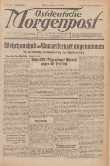 Ostdeutsche Morgenpost : erste oberschlesische Morgenzeitung. Jg.13, Nr. 80 (21 März 1931)
