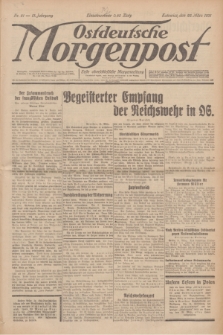 Ostdeutsche Morgenpost : erste oberschlesische Morgenzeitung. Jg.13, Nr. 81 (22 März 1931)