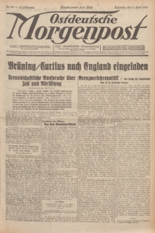 Ostdeutsche Morgenpost : erste oberschlesische Morgenzeitung. Jg.13, Nr. 95 (7 April 1931)