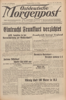Ostdeutsche Morgenpost : erste oberschlesische Morgenzeitung. Jg.13, Nr. 133 (15 Mai 1931)