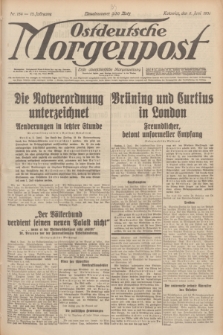 Ostdeutsche Morgenpost : erste oberschlesische Morgenzeitung. Jg.13, Nr. 154 (6 Juni 1931) + dod.