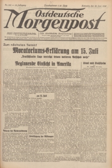 Ostdeutsche Morgenpost : erste oberschlesische Morgenzeitung. Jg.13, Nr. 166 (18 Juni 1931) + dod.