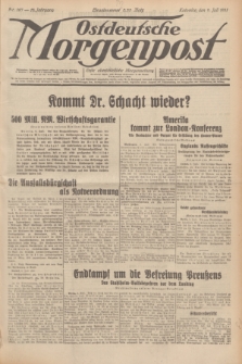 Ostdeutsche Morgenpost : erste oberschlesische Morgenzeitung. Jg.13, Nr. 187 (9 Juli 1931) + dod.