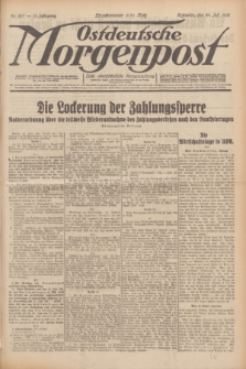 Ostdeutsche Morgenpost : erste oberschlesische Morgenzeitung. Jg.13, Nr. 207 (29 Juli 1931) + dod.