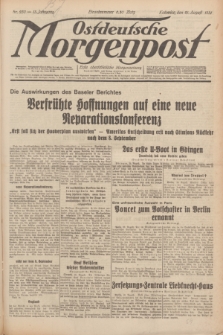 Ostdeutsche Morgenpost : erste oberschlesische Morgenzeitung. Jg.13, Nr. 230 (21 August 1931) + dod.