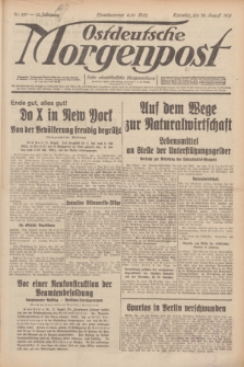 Ostdeutsche Morgenpost : erste oberschlesische Morgenzeitung. Jg.13, Nr. 237 (28 August 1931) + dod.