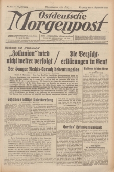 Ostdeutsche Morgenpost : erste oberschlesische Morgenzeitung. Jg.13, Nr. 244 (4 September 1931) + dod.