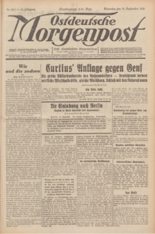Ostdeutsche Morgenpost : erste oberschlesische Morgenzeitung. Jg.13, Nr. 253 (13 September 1931) + dod.