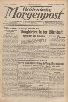 Ostdeutsche Morgenpost : erste oberschlesische Morgenzeitung. Jg.13, Nr. 274 (4 Oktober 1931) + dod.