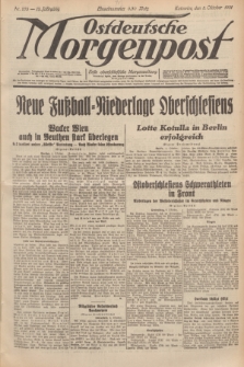Ostdeutsche Morgenpost : erste oberschlesische Morgenzeitung. Jg.13, Nr. 275 (5 Oktober 1931)