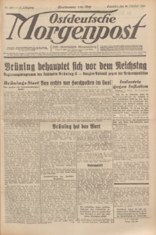 Ostdeutsche Morgenpost : erste oberschlesische Morgenzeitung. Jg.13, Nr. 284 (14 Oktober 1931)