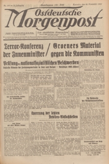 Ostdeutsche Morgenpost : erste oberschlesische Morgenzeitung. Jg.13, Nr. 319 (18 November 1931)