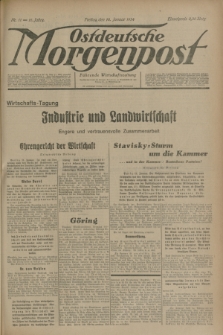 Ostdeutsche Morgenpost : Führende Wirtschaftszeitung. Jg.16, Nr. 11 (12 Januar 1934)