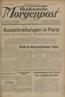 Ostdeutsche Morgenpost : Führende Wirtschaftszeitung. Jg.16, Nr. 28 (29 Januar 1934)