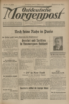 Ostdeutsche Morgenpost : Führende Wirtschaftszeitung. Jg.16, Nr. 40 (10 Februar 1934) + dod.