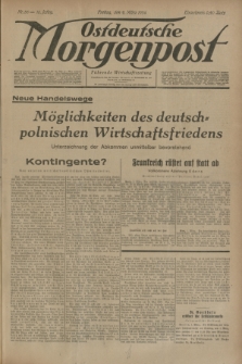 Ostdeutsche Morgenpost : Führende Wirtschaftszeitung. Jg.16, Nr. 56 (2 März 1934)