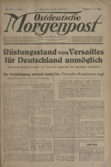 Ostdeutsche Morgenpost : Führende Wirtschaftszeitung. Jg.16, Nr. 112 (28 April 1934)
