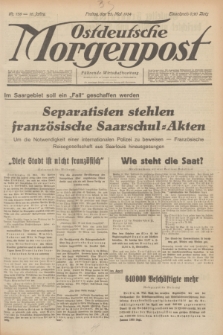 Ostdeutsche Morgenpost : Führende Wirtschaftszeitung. Jg.16, Nr. 138 (25 Mai 1934)