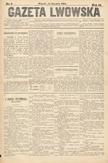 Gazeta Lwowska. 1890, nr 9