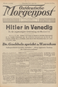 Ostdeutsche Morgenpost : Führende Wirtschaftszeitung. Jg.16, Nr. 158 (14 Juni 1934)