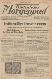 Ostdeutsche Morgenpost : Führende Wirtschaftszeitung. Jg.16, Nr. 179 (5 Juli 1934)