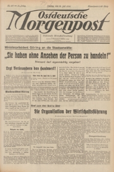 Ostdeutsche Morgenpost : Führende Wirtschaftszeitung. Jg.16, Nr. 187 (13 Juli 1934)