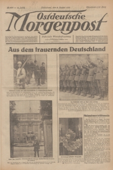 Ostdeutsche Morgenpost : Führende Wirtschaftszeitung. Jg.16, Nr. 209 (4 August 1934)