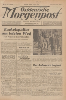 Ostdeutsche Morgenpost : Führende Wirtschaftszeitung. Jg.16, Nr. 211 (6 August 1934)