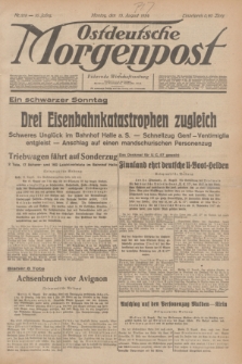 Ostdeutsche Morgenpost : Führende Wirtschaftszeitung. Jg.16, Nr. 218 (13 August 1934)