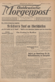 Ostdeutsche Morgenpost : Führende Wirtschaftszeitung. Jg.16, Nr. 227 (22 August 1934)
