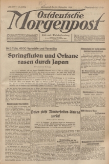 Ostdeutsche Morgenpost : Führende Wirtschaftszeitung. Jg.16, Nr. 258 (22 September 1934)