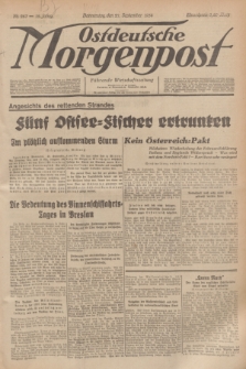Ostdeutsche Morgenpost : Führende Wirtschaftszeitung. Jg.16, Nr. 263 (27 September 1934)