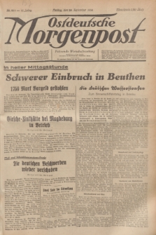 Ostdeutsche Morgenpost : Führende Wirtschaftszeitung. Jg.16, Nr. 264 (28 September 1934)