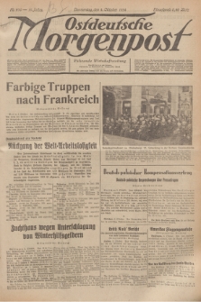 Ostdeutsche Morgenpost : Führende Wirtschaftszeitung. Jg.16, Nr. 270 (4 Oktober 1934)