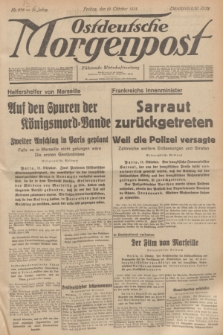 Ostdeutsche Morgenpost : Führende Wirtschaftszeitung. Jg.16, Nr. 278 (12 Oktober 1934)