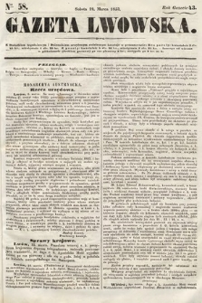 Gazeta Lwowska. 1853, nr 58