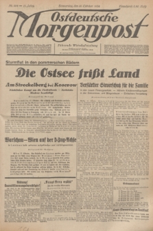 Ostdeutsche Morgenpost : Führende Wirtschaftszeitung. Jg.16, Nr. 284 (18 Oktober 1934)