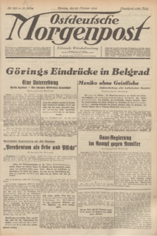 Ostdeutsche Morgenpost : Führende Wirtschaftszeitung. Jg.16, Nr. 288 (22 Oktober 1934)