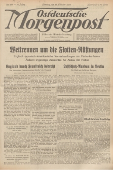 Ostdeutsche Morgenpost : Führende Wirtschaftszeitung. Jg.16, Nr. 289 (23 Oktober 1934)