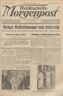 Ostdeutsche Morgenpost : Führende Wirtschaftszeitung. Jg.16, Nr. 290 (24 Oktober 1934)