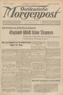 Ostdeutsche Morgenpost : Führende Wirtschaftszeitung. Jg.16, Nr. 303 (6 November 1934)