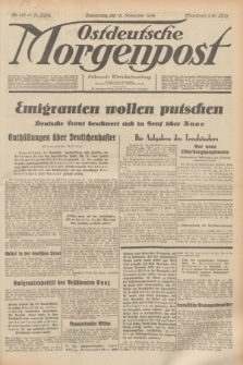 Ostdeutsche Morgenpost : Führende Wirtschaftszeitung. Jg.16, Nr. 312 (15 November 1934)