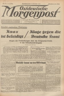Ostdeutsche Morgenpost : Führende Wirtschaftszeitung. Jg.16, Nr. 314 (17 November 1934)