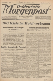 Ostdeutsche Morgenpost : Führende Wirtschaftszeitung. Jg.16, Nr. 339 (12 Dezember 1934)